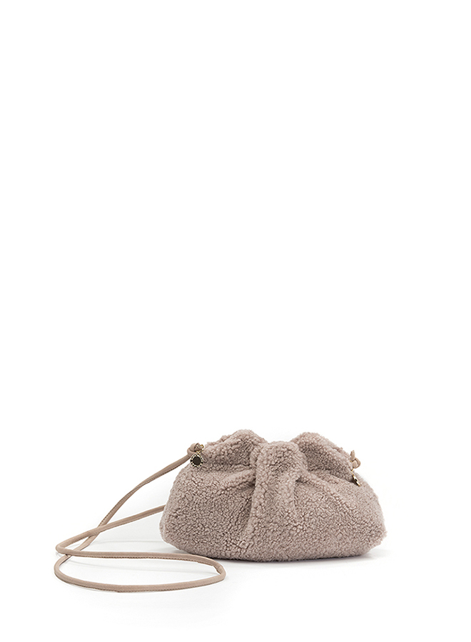 Mini Shearling Pouch Elizabeth Geneve